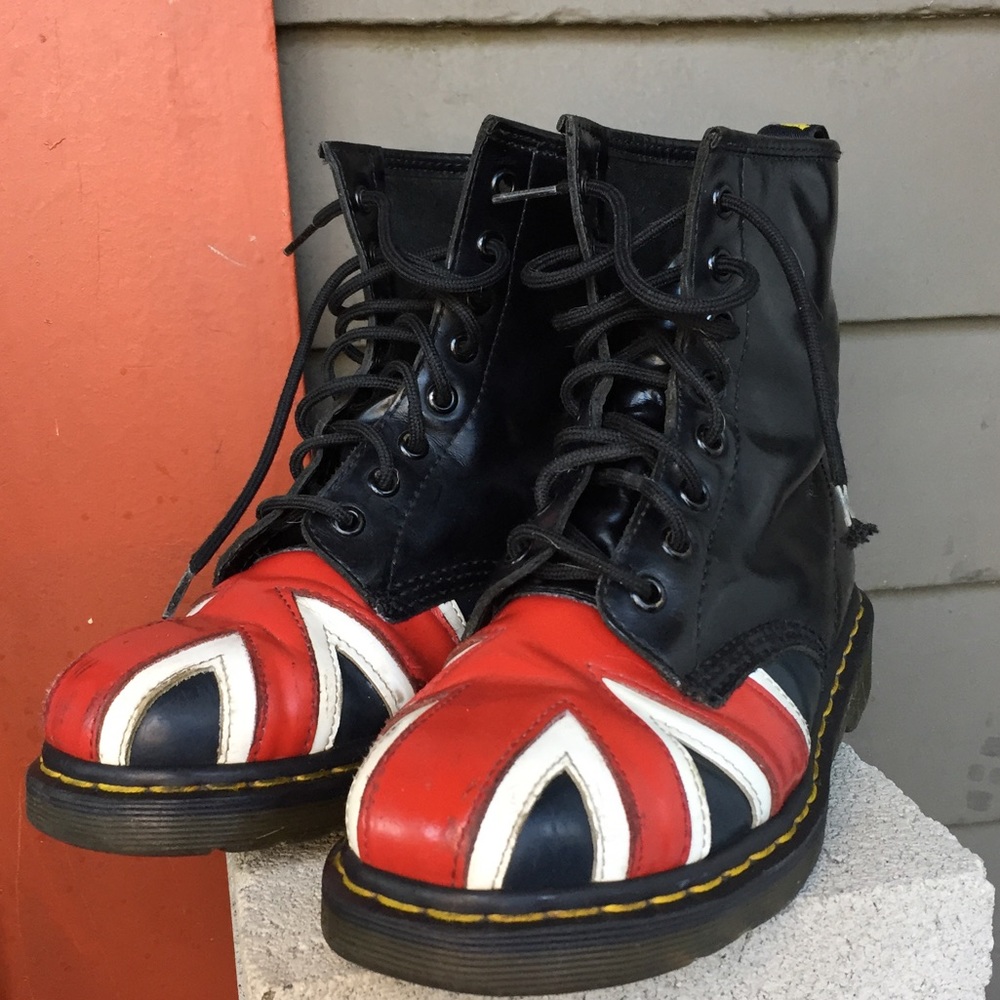 Dr. Martens 1460 Union Jack 8 Eye Lace Up Boot